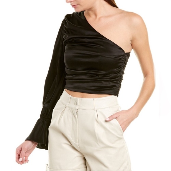 Retrofete Mila Leather Shorts Size M - Picture 12 of 16